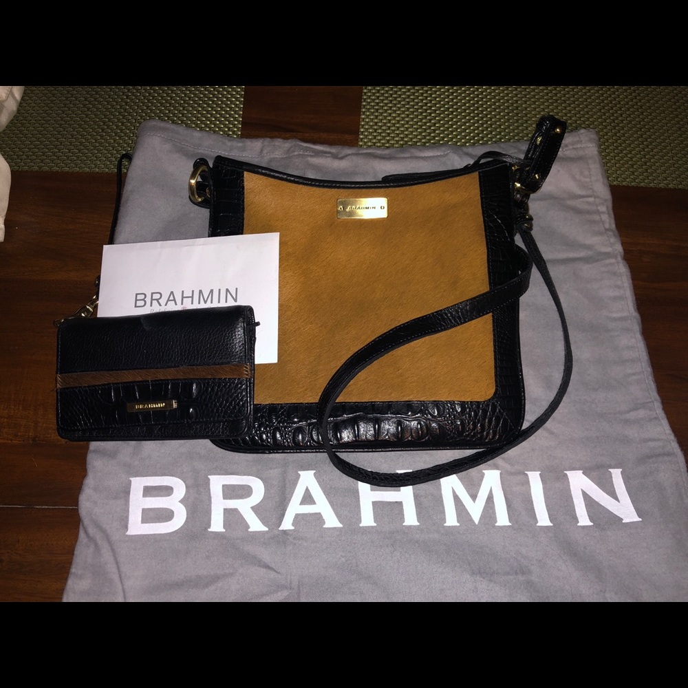 Brahmin Crossbody and Wallet